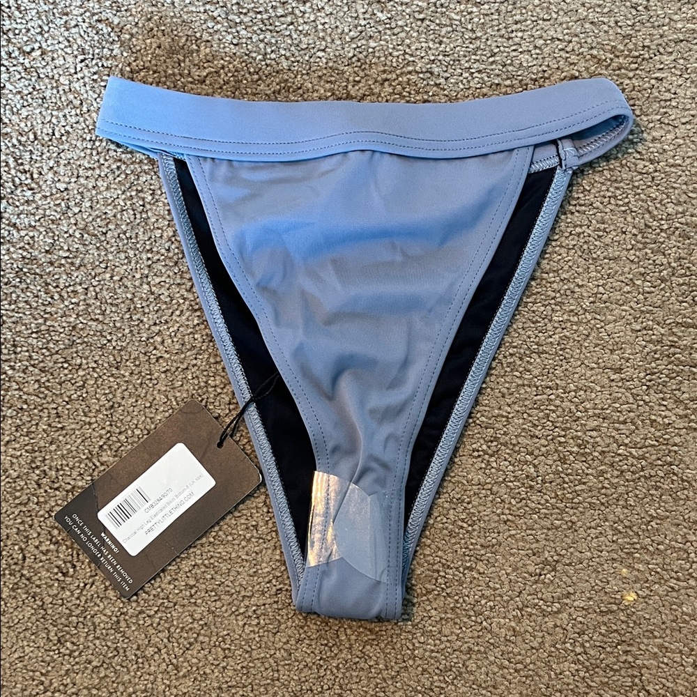 PrettyLittleThing Blue Bikini Bottom